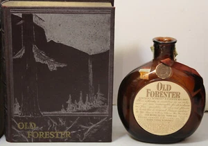 Rara vecchia bottiglia borbonica whisky Forester vintage anni 40 in scatola originale - Foto 1 di 17
