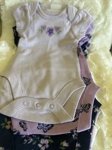 Purple Bodysuits . New, Up To 7lbs - Picture 1 of 2