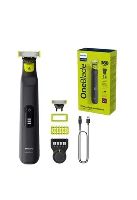 Philips OneBlade Pro 360 for Face & Body Trim Edge Shave 14 In 1 QP6542/15 - Image 1 of 4