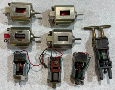 LOTE MOTOR COCHE SLOT 1/24 1/32 VINTAGE 36D CAN STYLE & PITTMAN 196B & otros Foto 1 de 2