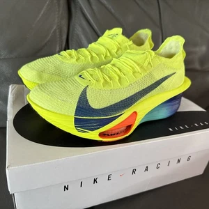 NIKE AIR ZOOM ALPHAFLY NEXT% 3 Trainers/Shoes Yellow UK 9.5 US 10.5 Eu 44.5 NEW - Picture 1 of 12