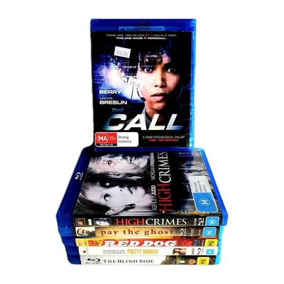 Crime, Thriller Drama 6 x Blu-ray Gift Bundle The Call High Crimes Red Dog Reg B - image 1 of 4