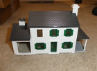 Vintage HO Scale Plasticville Two story House Building with Porch