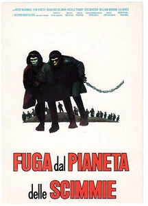 Escape from the Planet of the Apes - Movie - Postcard - 1980's - NM - Picture 1 of 2