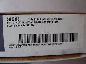 2007-2013 Harley Davidson Softail Jiffy Side Stand Extension 50000008 OEM NEW - Picture 1 of 1