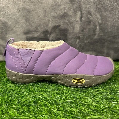 Keen Howser Niñas 6 Y Púrpura Zapatos Zapatillas Vellón Sin Cordones Acolchado Comodidad Foto 1 de 4