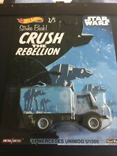 NIP Hot Wheels Premium Star Wars:"Crush the Rebellion" '88 Mercedes Unimog U1300