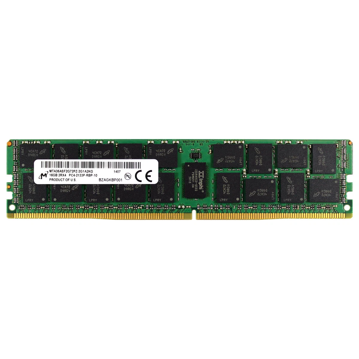 PC4-17000 (DDR4-2133) Bus Speed RDIMM DDR4 SDRAM Memory (RAM) for
