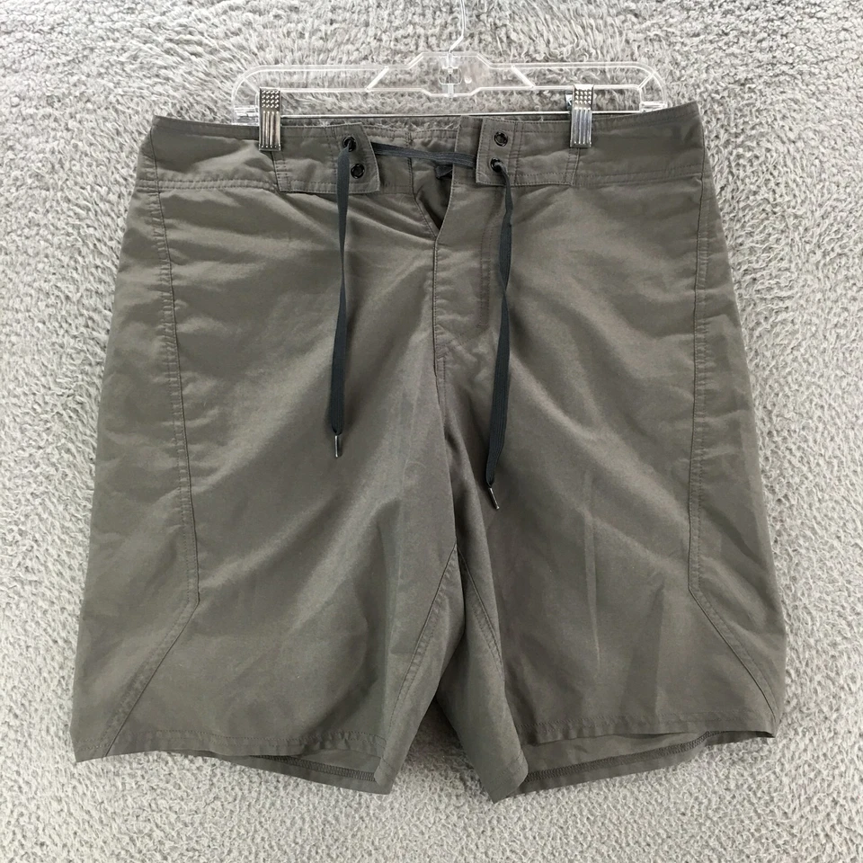 Pantalones Cortos de Natación Under Armour Heatgear para Hombres 34 Verde Tiro Medio Cordón Informal Foto 1 de 4