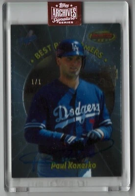 2023 TOPPS ARCHIVES SIGNATURE SERIES AUTOGRAPH PAUL KONERKO (1/1) - Image 1 of 2