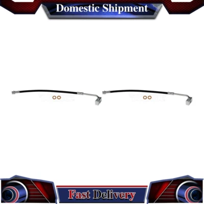 Dorman 前刹车线制动软管套装 2 件套适用于福特 F-250 1980 - 1989 — 第 1/3 张图片