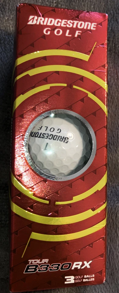 I Set of 3 Balls Total Bridgestone Golf Balls- Tour B330 RX