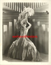 Vintage Irene Bordoni GLAMOUR FASHION '29 PARIS Publicity Portrait ERTE LIKE