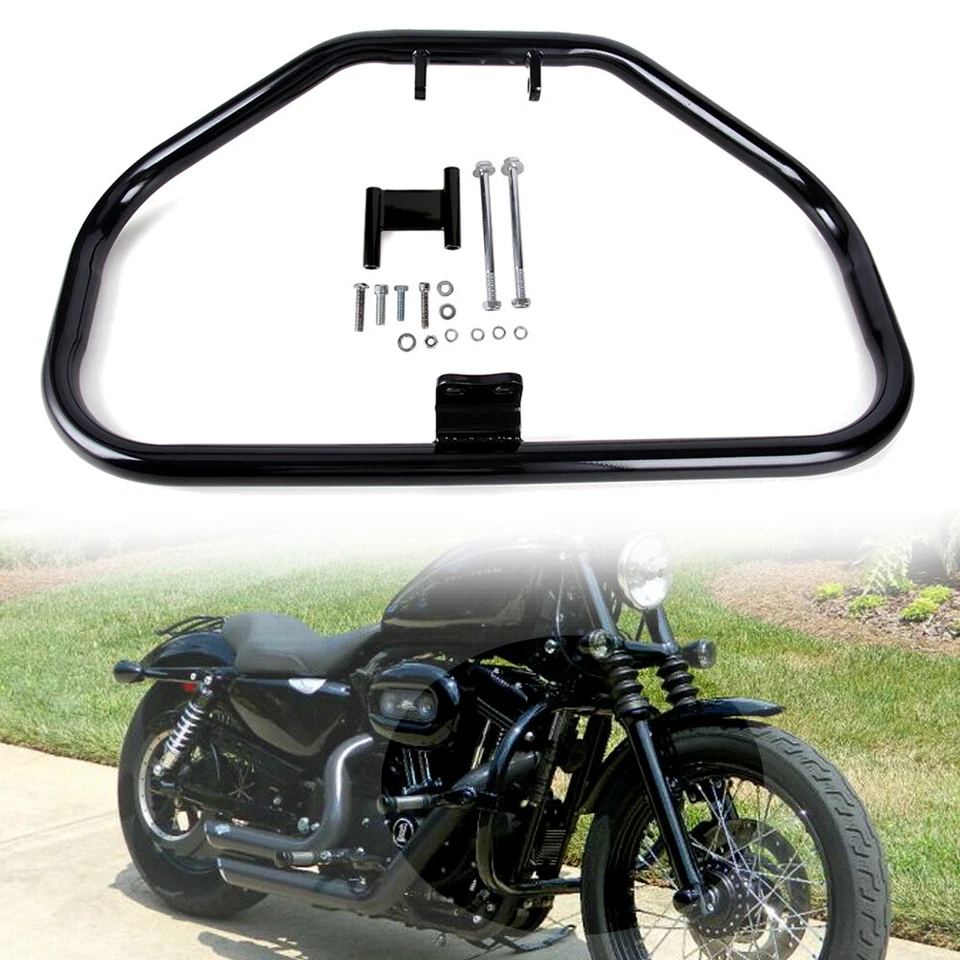 Barra de choque protectora de motor de carretera apta para Harley Sportster 883 1200 XL XR1000 84-03 Foto 1 de 4