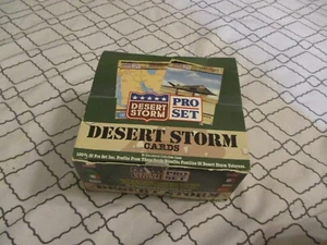 CAJA DE TARJETAS PRO SET DESERT STORM - Imagen 1 de 2