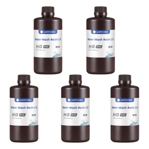 5KG ANYCUBIC HD Gris Résine Lavable à l'Eau 2.0 Imprimante 3D Résine Eau Lavable - Photo 1/10