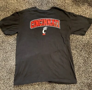 Cincinnati Bearcats Men’s Black T-Shirt - Pro Edge - Large - Picture 1 of 8