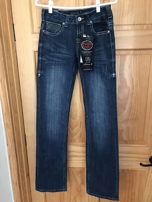 Brand New Cowgirl Tuff Midnight Jewel Women’s Jeans with tags 27 xlong  - Image 1 of 4