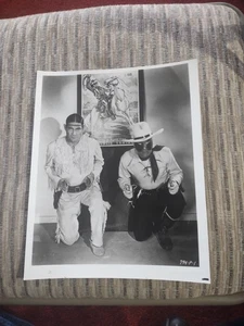 TONTO And The Lone Ranger 8x10 B&W Photo - Picture 1 of 4