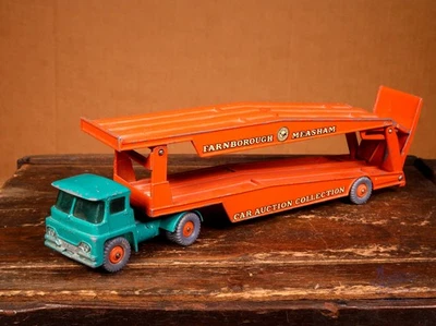 Matchbox Lesney King Size K-8 Guy Warrior Car Transporter vintage pressofuso raro - Immagine 1 di 4