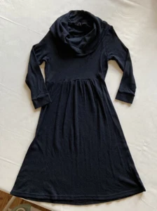 Michael Stars Cowl Neck Shine Maternity Dress - Black - Picture 1 of 1
