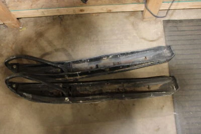 1995 Polaris Xlt Rmk Skis Runners Pair Set Plastic - Image 1 of 4