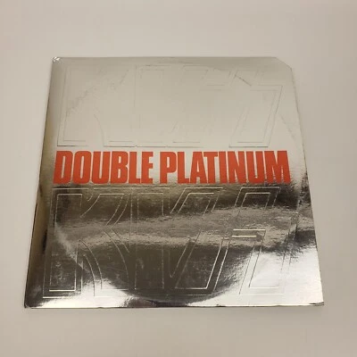 KISS Double Platinum LP Vinyl NBLP  7100-2 Casablanca Album Sleeve VG Record VG+ - Image 1 of 4