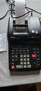 CASIO DR-320TEC RECHNER EURO + TAX DRUCKRECHNER TASCHENRECHNER BÜRO ABRECHNUNG - Bild 1 von 1