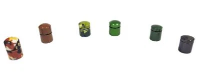 6x Nano Camo Magnético Verde Ver. Colores Geocaching Escondite Caché Magnético - Imagen 1 de 4