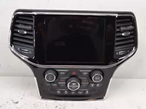 2019-2020 Jeep Grand Cherokee Climate AC Heater Control Unit w/ Bezel OEM - Picture 1 of 12