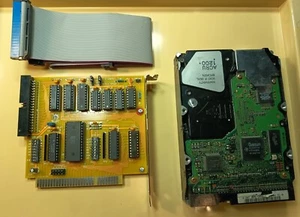 ISA 8-Bit XT-IDE zmontowany i przetestowany z HDD - Zdjęcie 1 z 4