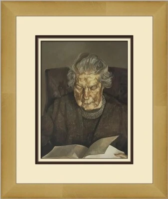 Impresión enmarcada personalizada de su madre de Lucian Freud Foto 1 de 2