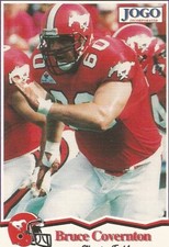 1994 JOGO CFL BRUCE COVERNTON CALGARY STAMPEDERS #139 (WEBER STATE)