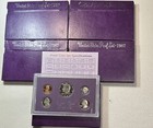 Lot+of+5+1987+U.S.+Mint+Proof+Sets+Beautiful+Cameo+Coins+