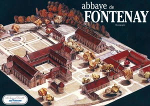 Kartonmodell Abbaye de Fontenay 1:400 L'Instant Durable - Picture 1 of 1