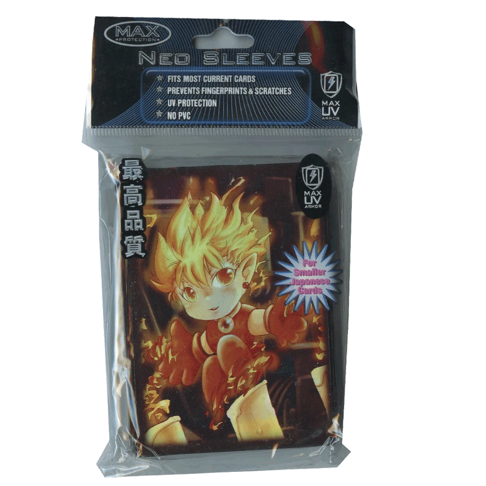 Max Protection Neo Mangas Fire Boy Talla Pequeña 50 ct Foto 1 de 1