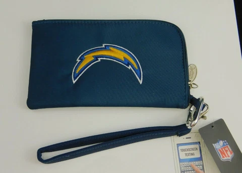 San Diego Chargers ID Wallet Wristlet Cell Phone Case Charm 14 Purse NFL Cover