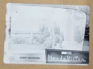2022 MARVEL STUDIOS WANDAVISION #28 PLATE 1/1 HOWDY NELGHBORS JF - Picture 1 of 2