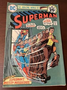The Amazing World of Superman Comic #283 The Wolf of Wall Street January 1975 - Picture 1 of 16