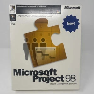 Microsoft Project 98 Full Version For PC With Product Key - Picture 1 of 2