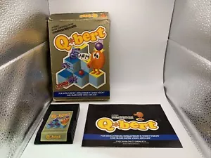 Qbert, Intellivision, Parker Brothers 1983, Cartridge, Box, & Manual - Picture 1 of 11