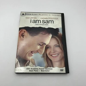 I Am Sam DVD 2001 Drama PG-13 Sean Penn Michelle Pfeiffer - Imagen 1 de 4