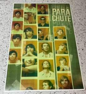 Parachute Band Member Faces Single Side Poster, Mercury Records (Sparkys Flaw) - Picture 1 of 5