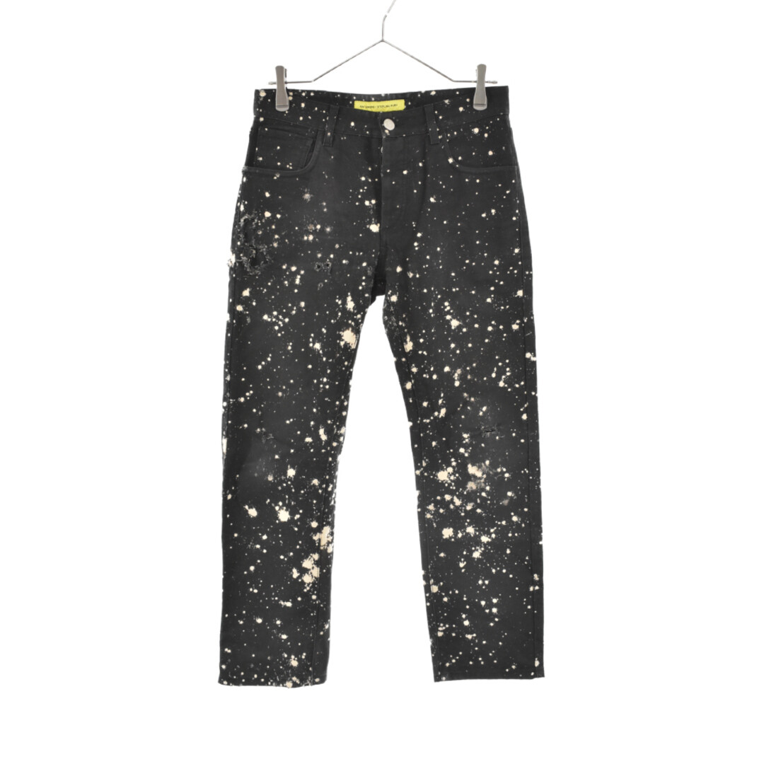 RAF SIMONS Simmons x STERLING RUBY 14AW Bleached Jeans Denim Pants  