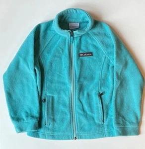 Kids Columbia Benton Fleece Jacket Size XS(6-6X) Geyser (Turquoise) - Picture 1 of 3