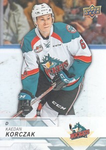 2018-19 Upper Deck CHL Hockey #196 Kaeden Korczak