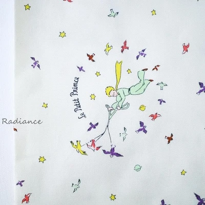 Tela Oxford Crema El Principito 110x86cm Kawaii Foto 1 de 4