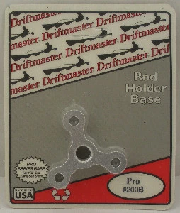 Base estrella Driftmaster 200B 1/2" para soporte de varilla profesional aluminio Foto 1 de 3