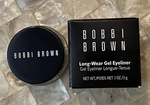 💠BOBBI BROWN Long-Wear Gel Eyeliner BLACK INK 1 Size .1oz New / Fresh FREE SHIP - Picture 1 of 3