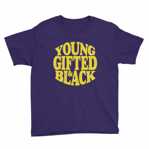 Young Gifted & Black Unisex T-Shirt for Youth Short Sleeve Tee